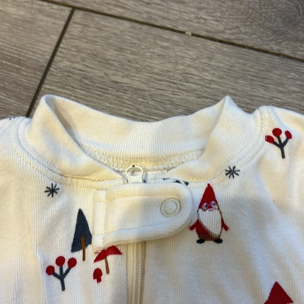 Hanna Andersson holiday gnome pajamas 3-6mo